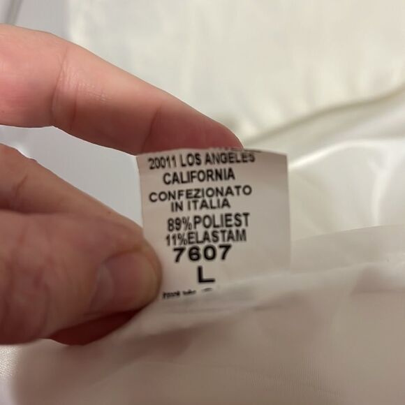 New Fabrik White Blazer Sporty Jacket - Picture 3 of 5